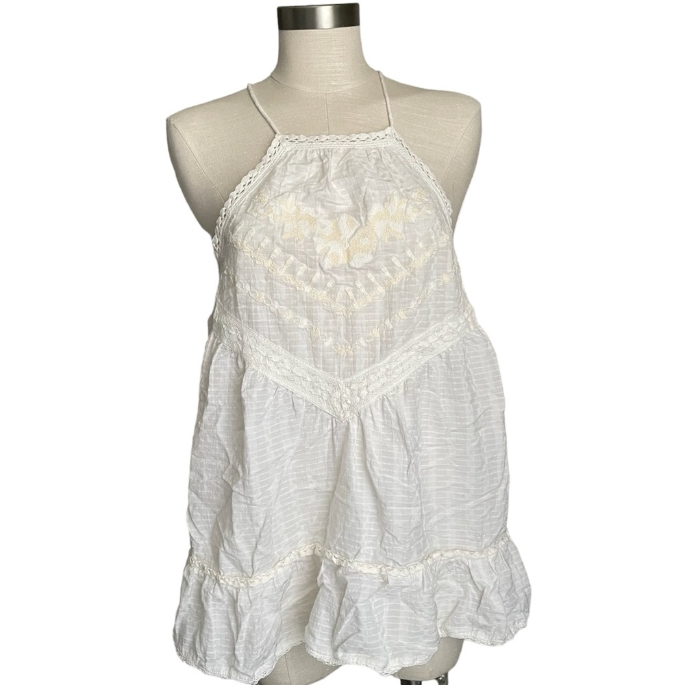 Free People Elisa Tunic Lace Boho dress